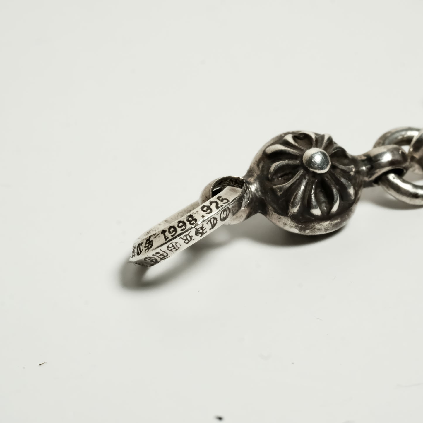 Chrome Hearts 1B TNY CH CRS/ 1ボール タイニークロス ペンダント