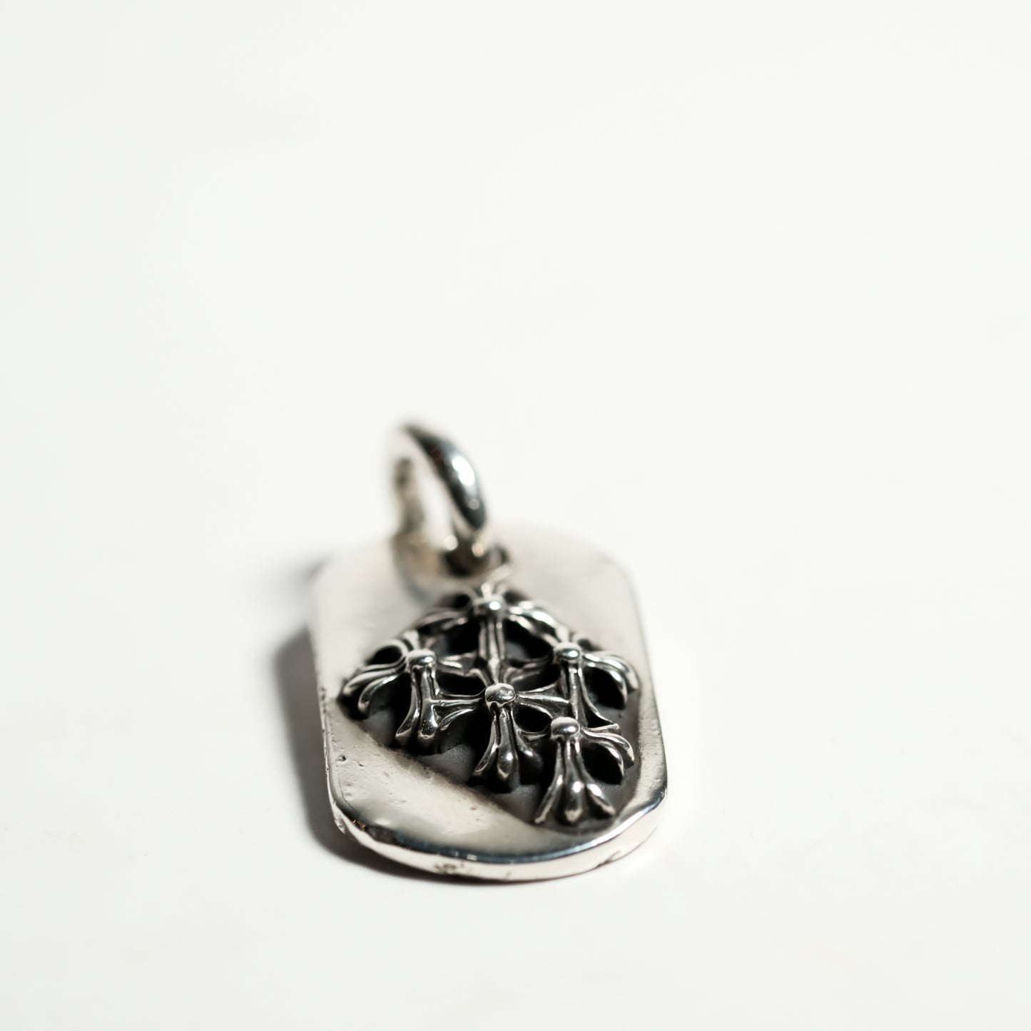 Chrome Hearts CEMETERY RAISED DOGTAG pendant