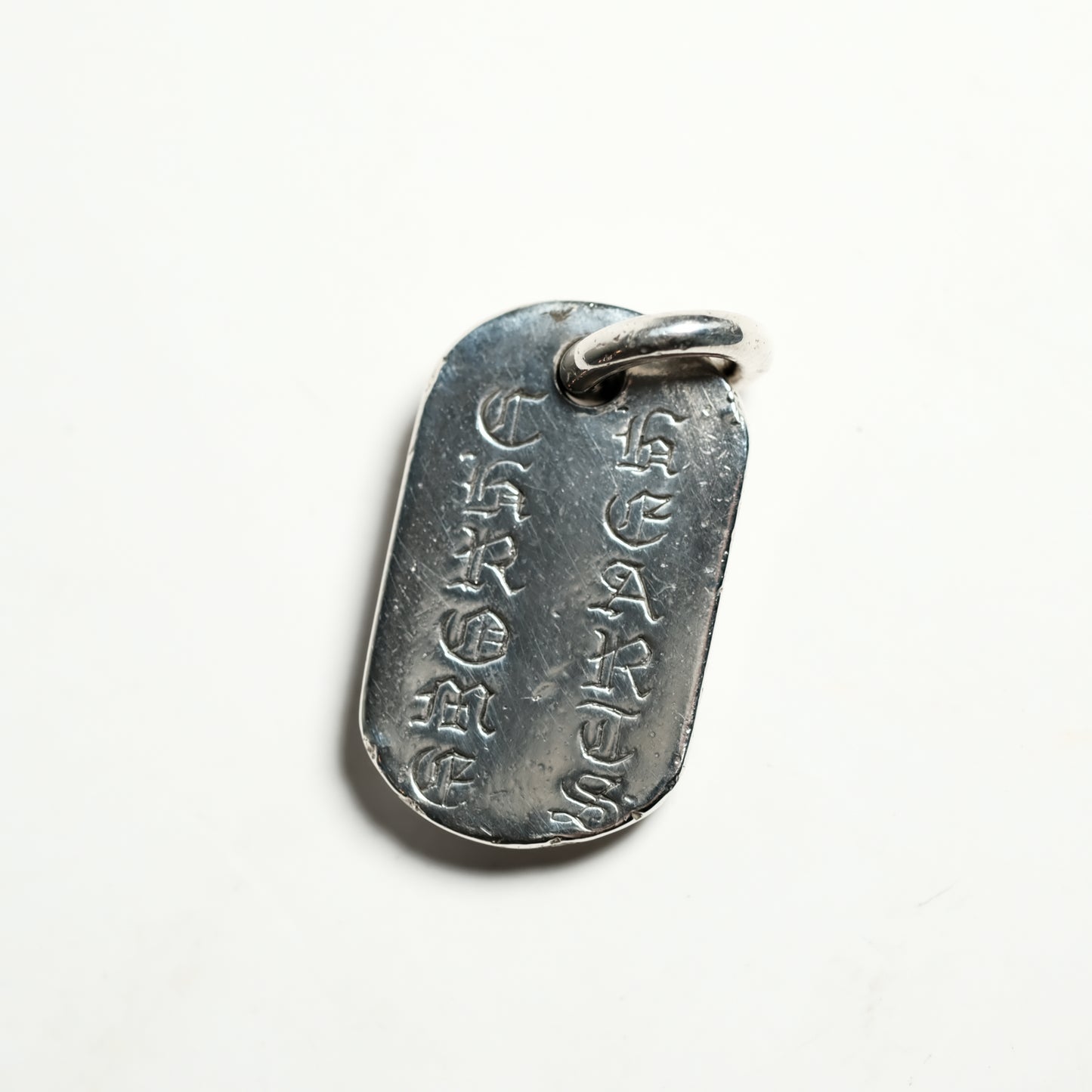 Chrome Hearts CEMETERY RAISED DOGTAG pendant