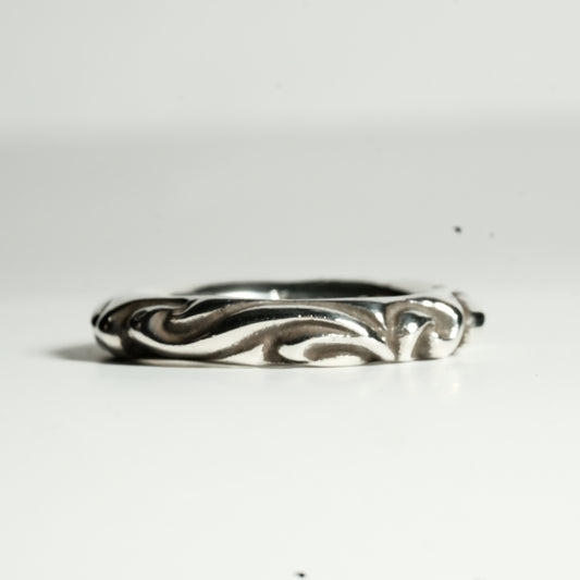 Chrome Hearts SCROLL BAND ring