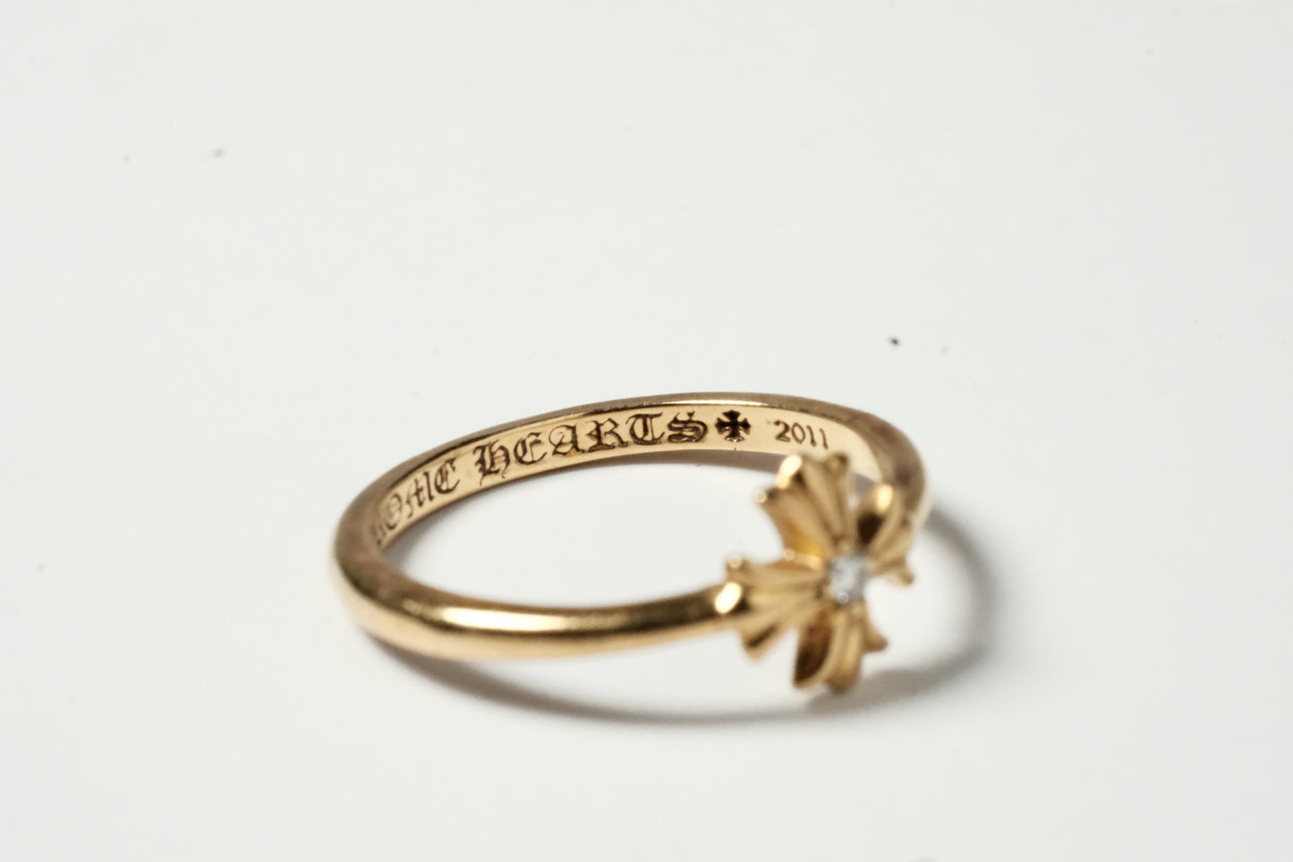 Chrome Hearts BUBBLEGUM CH PLUS DIAMOND 22K ring