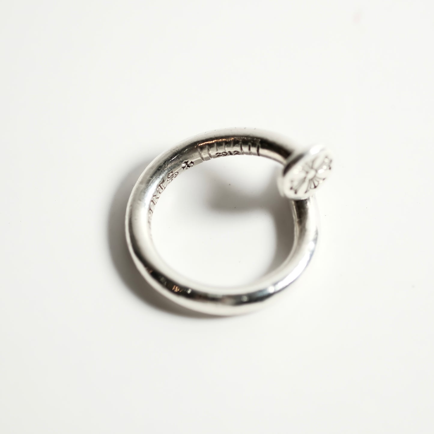 Chrome Hearts NAIL FLAT ring