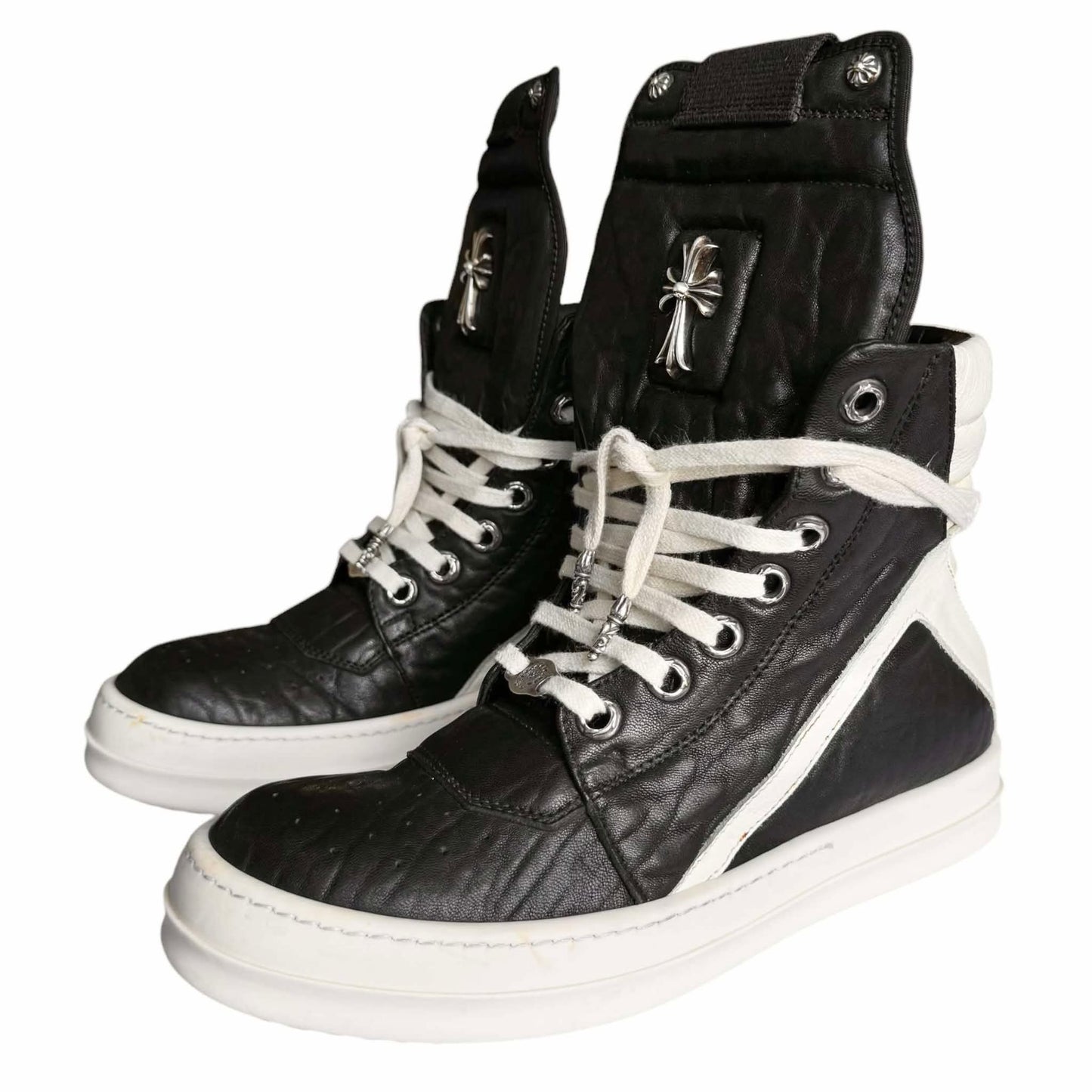 Chrome Hearts RICK OWENS X CHROME HEARTS - GEOBASKET WITH SILVER 925 DETAILS