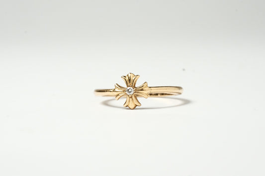 Chrome Hearts BUBBLEGUM CH PLUS DIAMOND 22K ring