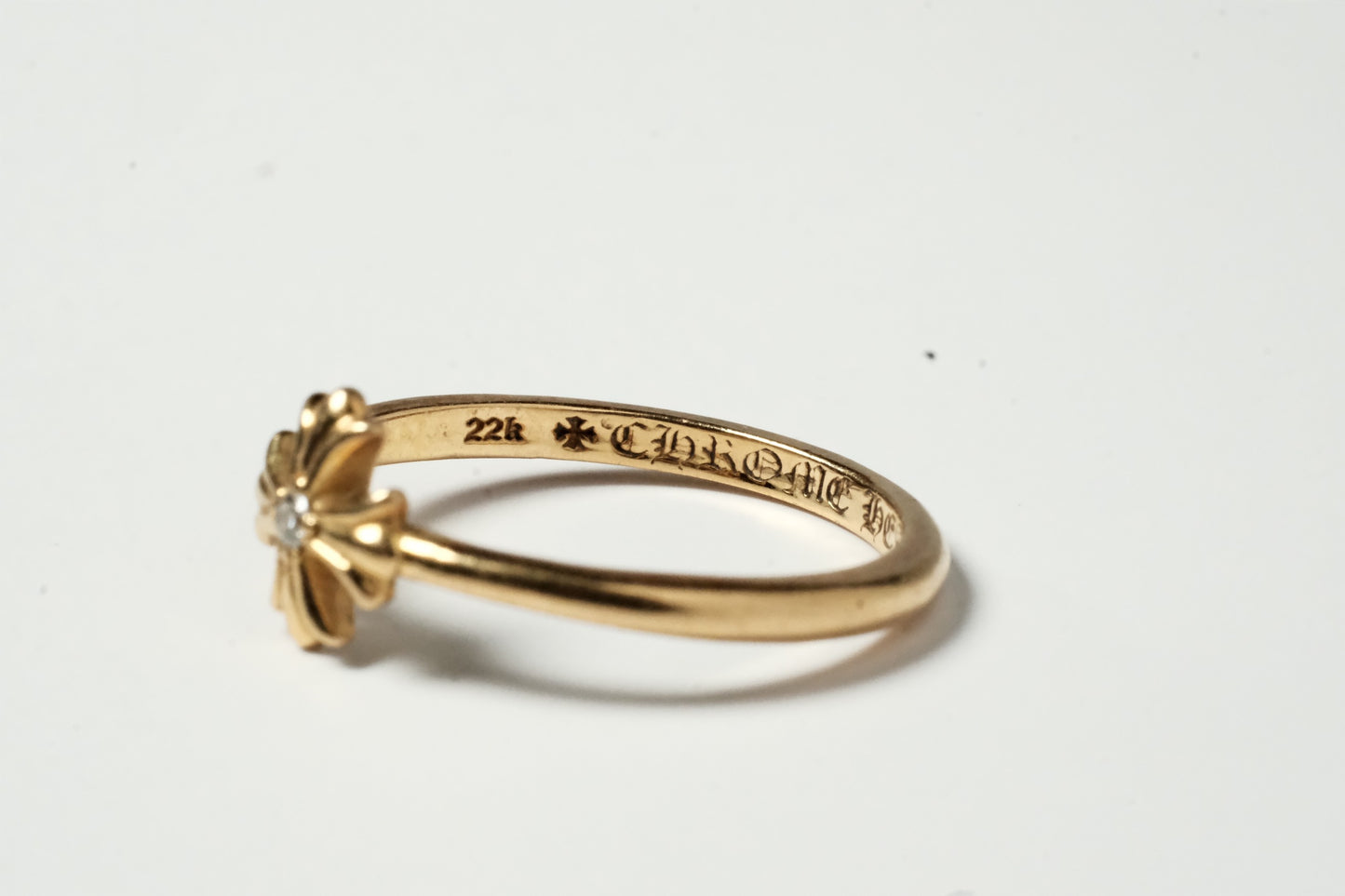 Chrome Hearts BUBBLEGUM CH PLUS DIAMOND 22K ring