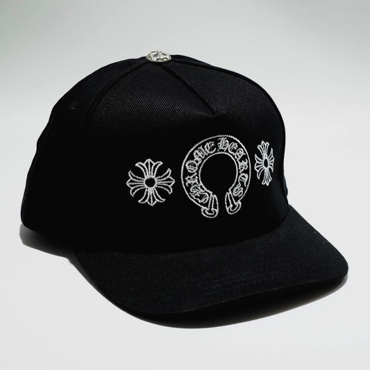 Chrome Hearts CLASSIC - HORSESHOE PLUS DENIM cap