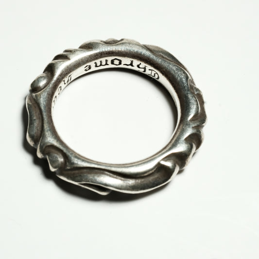 Chrome Hearts SCROLL BAND ring