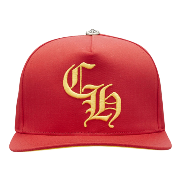 Chrome Hearts CH BASEBALL HAT "Red/Yellow" - OS