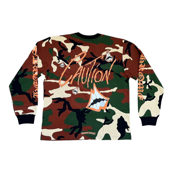 Chrome Hearts Matty Boy Caution L/S T-shirt - M