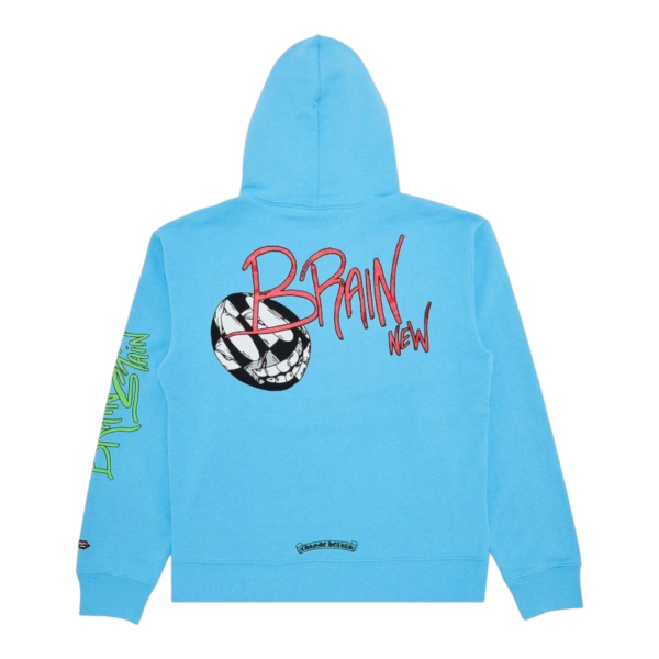 Chrome Hearts Matty Boy Brain Hoodie 'Blue' - L