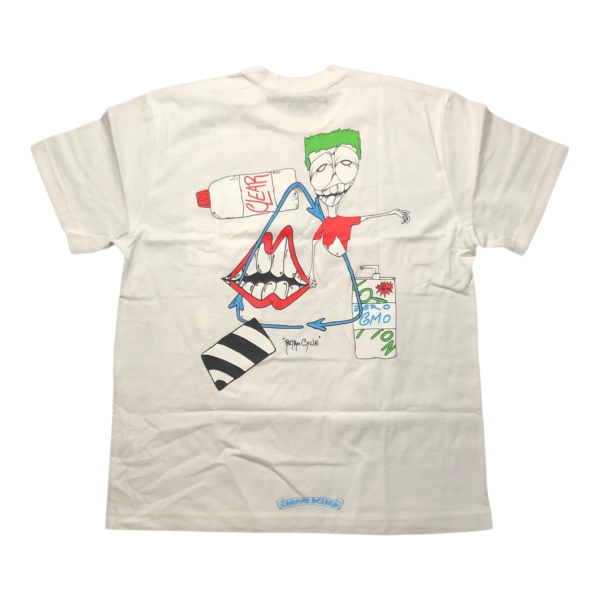 Chrome Hearts Matty Boy Retro Cycle T-shirt “White“ - L