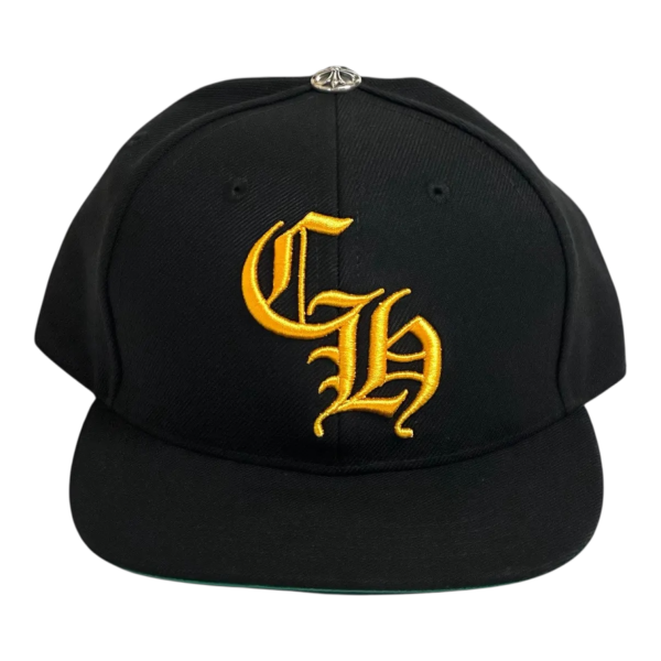 Chrome Hearts CH LOGO BASEBALL CAP “Black/Yellow/Green” - OS