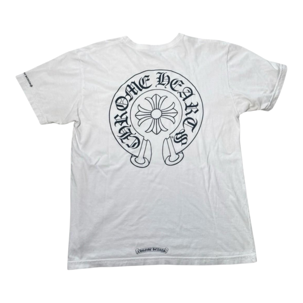 Chrome Hearts HORESHOE LOGO POCKET TEE “White” - XL