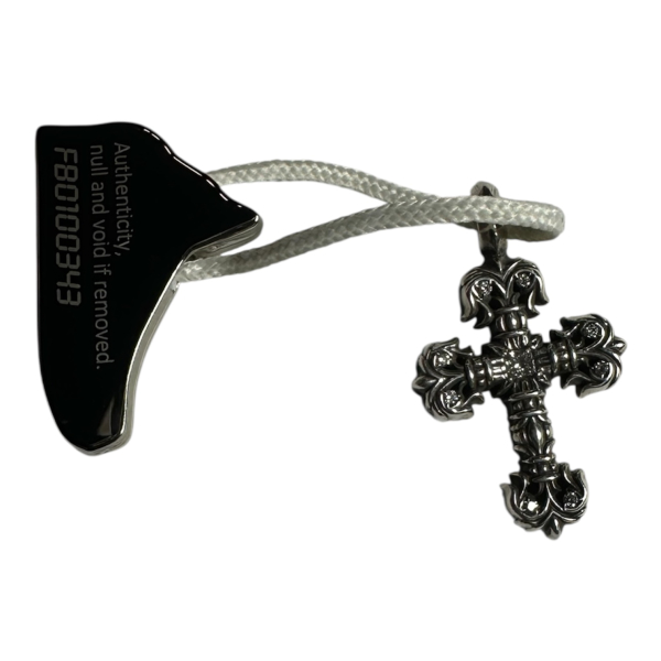 Chrome Hearts CHARM FILIGREE TINY P DMND/ CHARM FILIGREE TINY PAVE DIAMOND