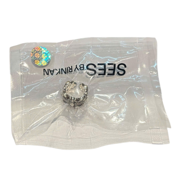 Chrome Hearts DBL FLRL CRS/DOUBLE FLORAL CROSS - 7 US