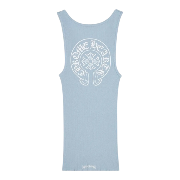 Chrome Hearts RIB TANK “Baby Blue” - S