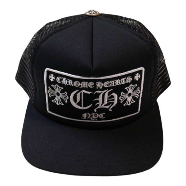 Chrome Hearts NYC TRUCKER CAP “Black/White” - OS