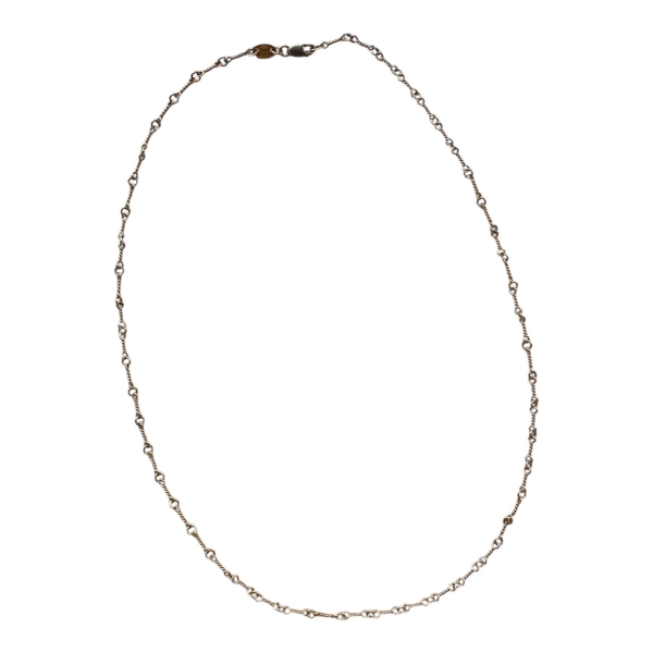 Chrome Hearts 22K NECKCHAIN T18/ TWISTCHAIN I18 GLD