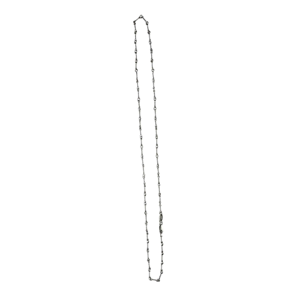 Chrome Hearts 18KWG NECKCHAIN T20/ 18K WHITE GOLD TWISTCHAIN 20