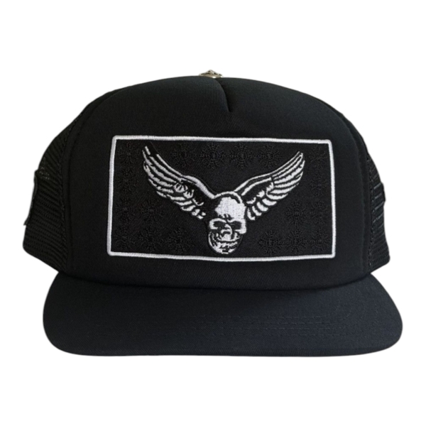 Chrome Hearts FOTI × Yung Blud × Aerosmith Mahalia Trucker Cap “Black” - OS