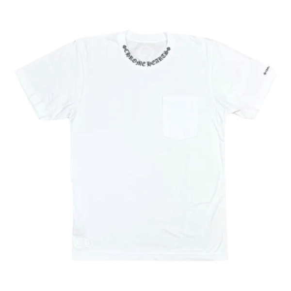 Chrome Hearts Neck Logo Pocket T - Shirt “White” - L