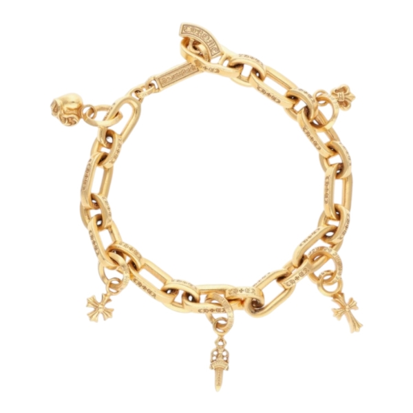 Chrome Hearts 22K PAPER E CHAIN MULTI