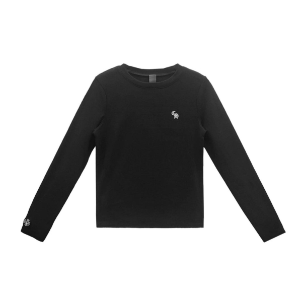Chrome Hearts BAD SEED EMBROIDERED L/S “Black” - M